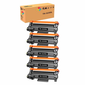 ブラザー用TN-32JXXL互換トナーカートリッジ Brother対応汎用トナーTN32JXXL 5本セット 対応機種：DCP-L2660DW DCP-L2600DW FAX-L2800DW HL-L2460DW HL-L2400D MFC-L2880DW MFC-L2860DW増量タイプ高発色 個別包装 国際認証大阪インクTN-32JXXL BKの印刷枚数：約5000枚/本