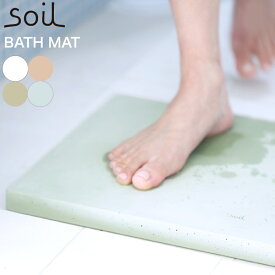 soil ソイル 珪藻土 バスマット 【BATH MAT】 B137 JAN: 4560339421373【送料無料】