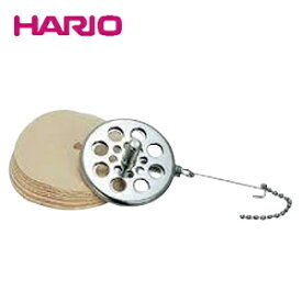 ハリオ （HARIO）サイフォン用ろか器 MN （ペーパーフィルター50枚入）【オプション 部品】 JAN: 4977642915404