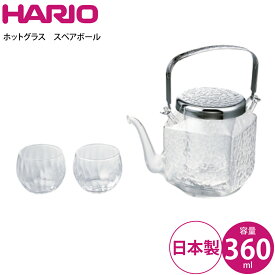 ハリオ HARIO 角地炉利・グラスセット IDKG-1004-SV
