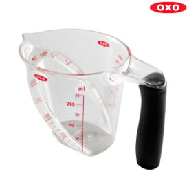 計量カップ 耐熱 OXO オクソー アングルドメジャーカップ 小 250ml 1115080 耐熱計量カップ 計量 カップ メジャーカップ 電子レンジ 食洗機対応 クリア 透明 コンパクト 取っ手付き 持ち手付き 手付 シンプル おしゃれ 人気 調理道具 製菓道具 お菓子作り 製菓 キッチン用品