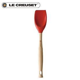 ル・クルーゼ LE CREUSET グルメ・スパチュラVS (スプーン型) チェリーレッド 930084-03-06 JAN: 0630870103190