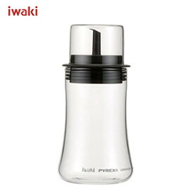 醤油差し 液だれしない S 120ml KT5031-BK イワキ フタ付 iwaki しょうゆ入れ 調味料入れ キッチンツール キッチン用品 耐熱ガラス製 AGCテクノグラス 衛生的 切れの良さ シンプル