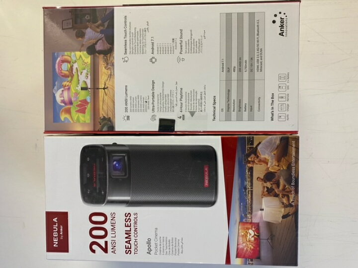 楽天市場】即納 新品 ANKER(アンカー) Nebula Apollo D2410511 