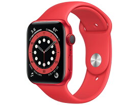 新品 Apple Apple Watch Series 6 GPS+Cellularモデル 44mm M09C3J/A [(PRODUCT)REDスポーツバンド] デュアルコア ウェアラブル端末・スマートウォッチ,活動量計 Watch OS