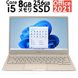 富士通 13.3型 FMV LIFEBOOK CH75/F3 FMVC75F3G インテル Core i5 メモリ：8GB SSD：256GB ノートパソコン ノートPC Windows 顔認証 Wi-Fi 6 Webカメラ 展示品