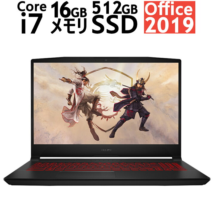 楽天市場】【新品】 MSI Katana GF66 11UE-857JP 15.6型 インテル Core 