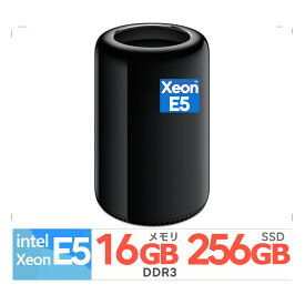 新品 Apple Mac Pro MQGG2J/A [3000] Xeon E5 メモリ：16 GB SSD：256GB Mac デスクトップ タワー Wi-Fi Thunderbolt2 HDMI