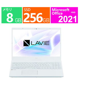 �V�i NEC �m�[�g�p�\�R�� 15.6 �^(�C���`) LAVIE N15 N156C/GAW PC-N156CGAW [�p�[���z���C�g] AMD Ryzen 7 7730U 2GHz/8�R�A �������F8GB SSD�F256GB Windows 11 Home Office�t��