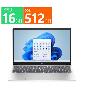 �V�i HP �m�[�g�p�\�R�� 15.6 �^(�C���`) HP 15-fd0228TU 9H009PA-AAAA [�i�`�������V���o�[] ��13���� �C���e�� Core i5 1334U(Raptor Lake) 10�R�A �������F16GB M.2 SSD�F512GB Windows 11 Home