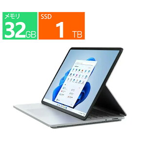 �V�i �}�C�N���\�t�g �m�[�g�p�\�R�� �R���o�[�`�u�� 14.4 �^(�C���`) Surface Laptop Studio ADI-00043 [�v���`�i] ��11���� �C���e�� Core i7 11370H(Tiger Lake) 3.3GHz/4�R�A �������F32GB SSD�F1TB Windows 10 Pro �ۏ�3