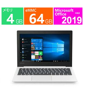 �V�i Lenovo �m�[�g�p�\�R�� 11.6 �^(�C���`) Ideapad S130 81J1009CJP [�u���U�[�h�z���C�g] �C���e�� Celeron N4000(Gemini Lake) 1.1GHz/2�R�A �������F4GB eMMC�F64GB Windows 10 Home(S���[�h) Office�t��
