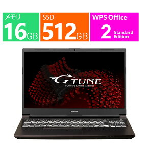 �Q�[�~���O�E�m�[�g�p�\�R���Emouse G-Tune EGPN510G165S5�EGeforce GTX1650Ti�E15.6 �^�Eintel Core i5�E16GB �������E512GB SSD�EWeb�J���� �EWi-Fi 6�Ή�
