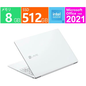 �V�i NEC �m�[�g�p�\�R�� 15.6 �^(�C���`) LAVIE Direct N15 �C���e�� U300 NSLKC504N52T1W [�p�[���z���C�g] �C���e�� �v���Z�b�T�[ U300(Raptor Lake) 5�R�A �������F8GB SSD�F512GB Windows 11 Home Office2021 20������