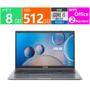 �V�i ASUS �m�[�g�p�\�R�� 15.6 �^(�C���`) X515JA X515JA-BQ1827W [�X���[�g�O���[] ��10���� �C���e�� Core i5 1035G1(Ice Lake) 1GHz/4�R�A �������F8GB SSD�F512GB Windows 11 Home Office�t��