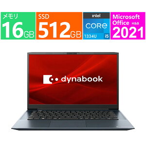 �V�i Dynabook �m�[�g�p�\�R�� 14 �^(�C���`) dynabook M6/X P2M6XBEL [�I�j�L�X�u���[] ��13���� �C���e�� Core i5 1334U(Raptor Lake) 10�R�A �������F16GB SSD�F512GB Windows 11 Home Office�t��