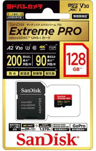 �T���f�B�X�N SANDISK SDSQXCD-128G-JO3CD Extreme PRO microSDXC 128GB
