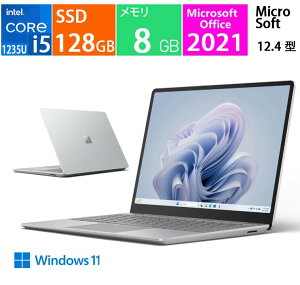 �V�i �}�C�N���\�t�g �m�[�g�p�\�R�� 12.4 �^(�C���`) Surface Laptop Go 3 XJB-00004 [�v���`�i] ��12���� �C���e�� Core i5 1235U(Alder Lake) 10�R�A �������F8GB SSD�F128GB Windows 11 Home Office�t��