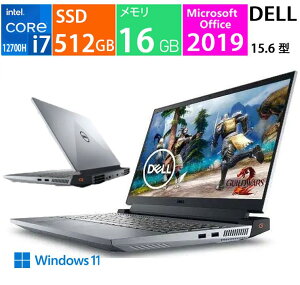 �V�i �Q�[�~���O�m�[�g�p�\�R�� Dell G15 5520 �t�@���g���O���[ NG585-CHHBCW 15.6�^ /Windows11 Home /intel Core i7 /�������F16GB /SSD�F512GB /Office 2019