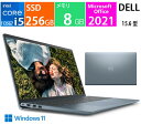 新品 Dell 15型 Inspiron 15 Core i5 ・8GBメモリ・256GB SSD・Windows 11 ノートパソコン ノートPC Win11 Wi-Fi wifi…