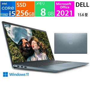 �V�i Dell 15�^ Inspiron 15 Core i5 �E8GB�������E256GB SSD�EWindows 11 �m�[�g�p�\�R�� �m�[�gPC Win11 Wi-Fi wifi Web�J���� Bluetooth 8g256gintel �w��F�� �~�X�g�u���[�X�p�[�N�� Office2021