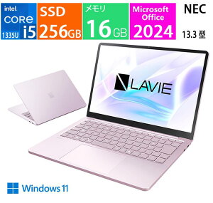 LAVIE SOL S1355/JAP PC-S1355JAP [�t�F�A���[�p�[�v��], 13.3�^ /Windows11 Home /��13���� intel Core i5 1335U /�������F16GB /SSD�F256GB /Office 2024