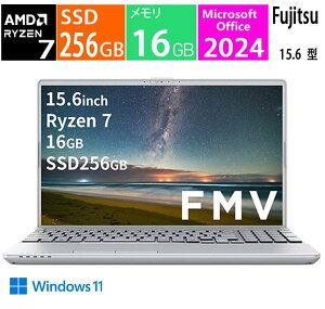 �V�i �x�m�� �m�[�g�p�\�R�� 15.6 �^(�C���`) FMV LIFEBOOK AH480/J FMVA480JSA [�t�@�C���V���o�[] AMD Ryzen 7 5700U 1.8GHz/8�R�A �������F16GB SSD�F256GB Windows 11 Home Office�t��