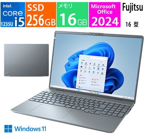 FMV LIFEBOOK PH50/J3 FMVP50J3H [�X�g�[���O���[], CPU:��12���� Intel Core i5-1235U, ������ 16GB, SSD 256GB, Microsoft Office 2024, Windows 11