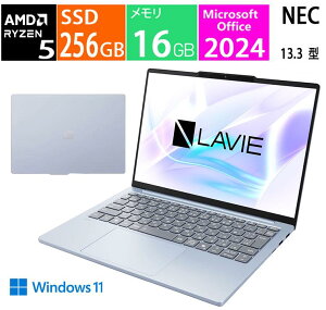 NEC �m�[�g�p�\�R�� Lavie N Slim PC-N1355JAM, CPU:AMD Ryzen 5 7535HS, ������:16GB, SSD:256GB, Microsoft Office 2024, Windows 11