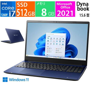 �V�i Dynabook 15.6�^ C7 P3C7VLEE Core i7 8GB������ SSD512GB �m�[�g�p�\�R��,�m�[�gPC Windows 11 ��F�� Wi-Fi 6 Web�J���� Bluetooth5.2 Office2021