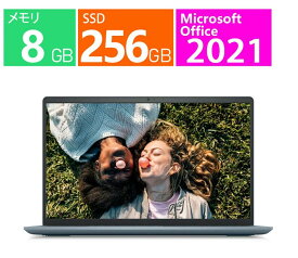 Dell 15型 Inspiron 15 3000 Core i3・8GBメモリ・256GB SSD・Windows 11 ノートパソコン ノートPC Win11 Wi-Fi wifi Webカメラ Bluetooth 8g256gintel ミストブルースパークル 展示品 Office2021