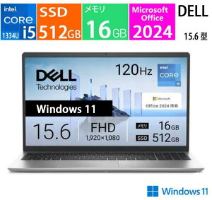 �V�i �m�[�g�p�\�R�� Dell 15(DC15250) �v���`�i�V���o�[ ND65-GNYHBS [15.6�^ /Windows11 Home /intel Core i5 /�������F16GB /SSD�F512GB /Office 2024]