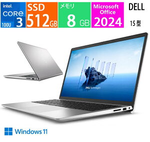 �V�i DELL �m�[�g�p�\�R�� �I���W�i�� Dell 15 DC15250 �v���`�i�V���o�[ ND25-FWHBSE5 / CPU:�C���e�� Core 3 / ������:8GB / SSD(PCIe):512GB / Office 2024 / Windows 11
