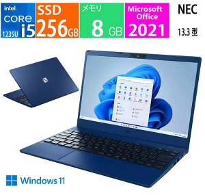 �m�[�g�p�\�R�� NEC LAVIE N13(N1350/HAL) �l�C�r�[�u���[ PC-N1350HAL [13.3�^ /Windows11 Home /intel Core i5 /�������F8GB /SSD�F256GB /Office 2021]