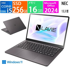 �V�i LAVIE SOL S1355/JAB-E4 PC-S1355JAB-E4 [���[���u���b�N] / CPU�F��13���� �C���e�� Core i5 1335U / �������F16GB / SSD�F256GB / Windows 11 / Microsoft Office 2024
