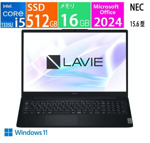 �V�i LAVIE N15 Slim N1555/GAB2-E5 PC-N1555GAB2-E5 [�J�[���u���b�N] / CPU:��13���� �C���e�� Core i5 1335U / ������:16GB / SSD�F512GB / Microsoft Office 2024