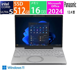 �V�i Panasonic �m�[�g�p�\�R�� Let's note SC6 CF-SC6ADMCR [�J�[���O���C] / CPU:�C���e�� Core Ultra 5 225U / ������:16GB / SSD�F512GB / Office 2024 / Windows 11