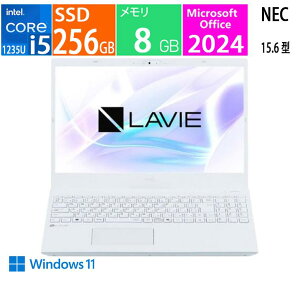 �V�i LAVIE N15 N1550/JAW-HE PC-N1550JAW-HE [�p�[���z���C�g] / ��12���� �C���e�� Core i5 1235U / �������e�ʁF8 GB / SSD�F256GB / Microsoft Office 2024 / Windows 11