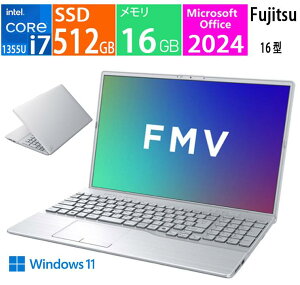 �V�i �x�m�� 16�^WUXGA/Core i7/Iris Xe �O���t�B�b�N�X/������16GB/��512GB SSD/DVD/WiFi 7 e angle select FMV Note A �t�@�C���V���o�[ FMVA75K3S5