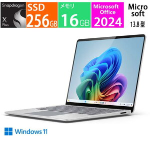 �V�i Surface Laptop ��7���� ZGJ-00020 [�v���`�i] / CPU:Snapdragon X Plus X1P-64-100 / �������e��:16 GB / SSD�F256GB / Office 2024
