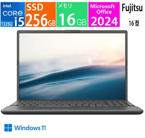 �V�i FUJITSU �m�[�g�p�\�R�� FMV-NOTE A FMVA53K3BA / CPU:��13���� �C���e�� Core i5 1335U / �������e��:16 GB / SSD�F256GB / Office 2024 / Windows 11