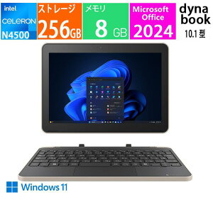 �V�i dynabook K2 P1K2YPTB [�u���b�N&�x�[�W��] / CPU:Celeron N4500 / �X�g���[�W�e��:256GB / �������e��:8GB / Office 2024
