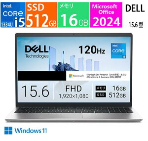 DELL�b�f�� �m�[�g�p�\�R�� Dell 15 DC15250 �v���`�i�V���o�[ ND55-GNM3SC / CPU:intel Core i5 /�������F16GB /SSD�F512GB / Office 2024 /Windows11 /15.6�^