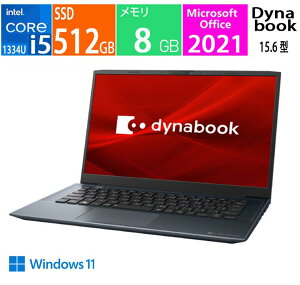 �V�i Dynabook �m�[�g�p�\�R�� e angle select �v���V���X�u���[ P3C6WLEE / CPU:Core i5-1334U / ������:8GB / SSD:512GB / Office 2021 / Windows11