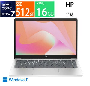 �m�[�g�p�\�R�� HP 14-ep1000 �i�`�������V���o�[ A8HS1PA-AAAA �m14.0�^ /Windows11 Home /intel Core Ultra 7 /�������F16GB /SSD�F512GB /���{��ŃL�[�{�[�h�n