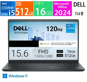 �V�i DELL�b�f�� �m�[�g�p�\�R�� Dell 15 DC15250 �J�[�{���u���b�N ND55-GNM3BCYD / intel Core i5 /�������F16GB /SSD�F512GB / Office 2024 /Windows11 Home /15.6�^