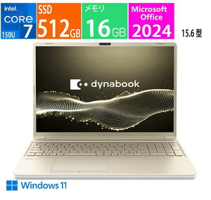 �V�i dynabook �m�[�g�p�\�R�� T6 P1T6APEG [�A�b�V���S�[���h] / 16 �^ / CPU�F�C���e�� Core 7 150U / �������e�ʁF16 GB / SSD�F512GB / Office 2024 / Windows 11