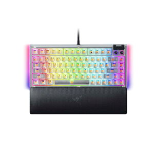 �V�i Razer �L�[�{�[�h BlackWidow V4 75% RZ03-05003500-R3M1 [Phantom White]