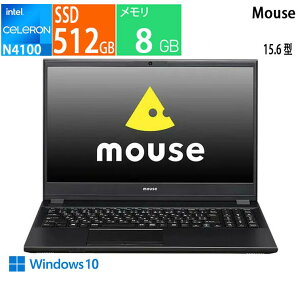 �V�i �}�E�X�R���s���[�^�[ �m�[�gPC �m�[�g�p�\�R�� mouse LBC410S5W10 Celeron N4100 1.1GHz ������:8GB SSD:512GB MOUSE�m�[�g �u���b�N Wi-Fi DVD LAN Bluetooth