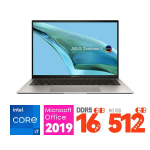 �V�i ASUS �m�[�g�p�\�R�� 13.3 �^(�C���`) Zenbook S 13 OLED UX5304VA UX5304VA-NQI7W [�o�T���g�O���[] /cpu:��13���� �C���e�� Core i7 1355U /������:16GB /�X�g���[�W:SSD�F512GB /Windows 11 / ��F�� /Office2019